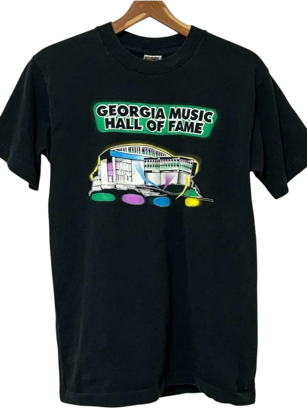 Vintage 1996 Georgia Music Hall of Fame T Shirt 90s Single Stitch Tune Town M